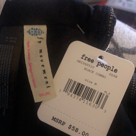 Free People Strut Bra - Black Combo - Picture 6 of 7